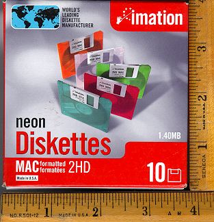 New Imation 1.4 Mb Diskettes