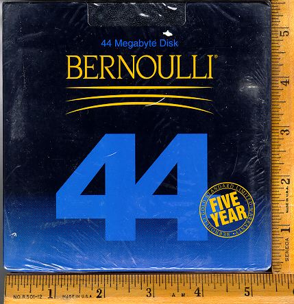 New 44 Mb Bernoulli Cartridges