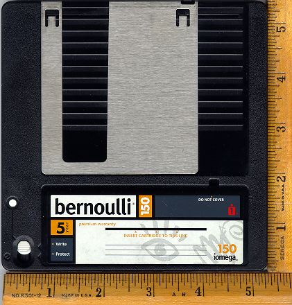 Used 150Mb Bernoulli Cartridges