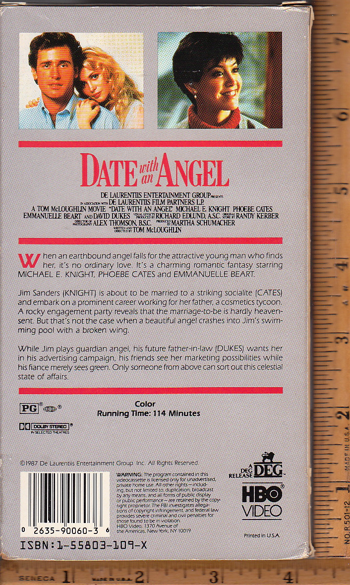 Date with an Angel, Back