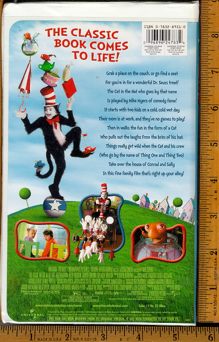 The Cat in the Hat, Back