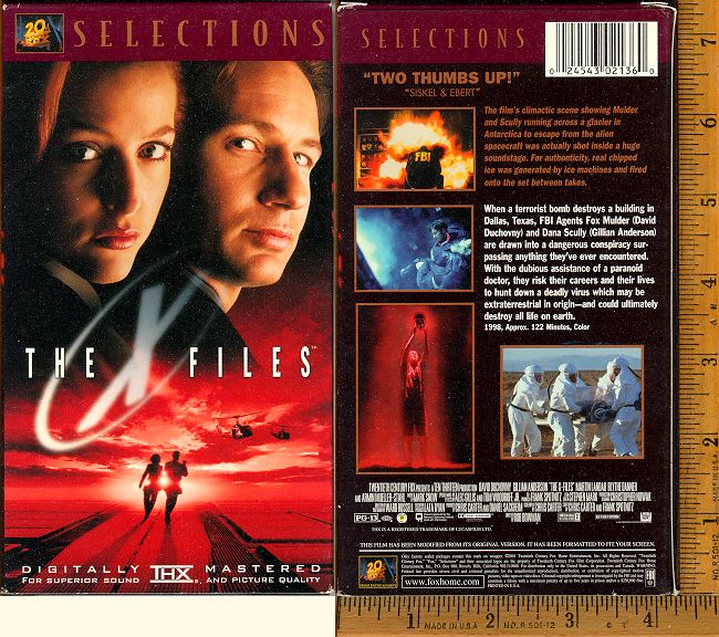 The X-Files, 007, the 1998 movie